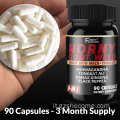 Capsule di erba di capra cornea premium con radice di maca